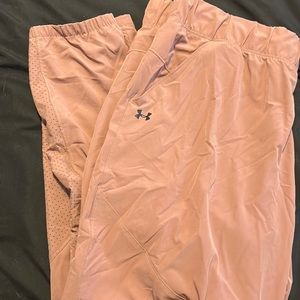 Under armour joggers. Pink. XL